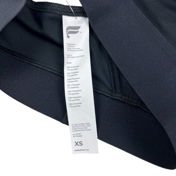 Fabletics May Maternity Nursing Bra Black - Size XS - Picture 10 of 11